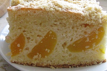 Marillen (Aprikosen) - Rahmkuchen mit feinen Streuseln 33