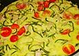 Zucchini in Sahne - K&auml;seso&szlig;e