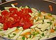 Zucchini - Nudeln mit K&auml;se