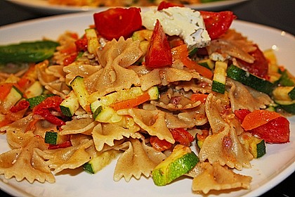 Zucchini - Nudeln mit K&auml;se 4