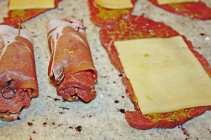 Gerollte Minutensteaks 8