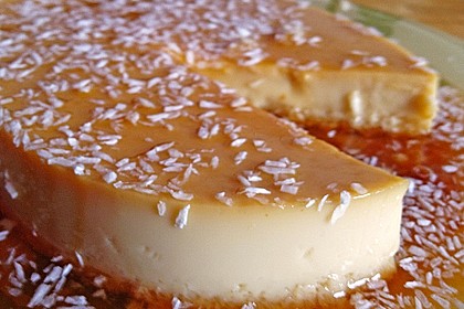 Portugiesischer Milchpudding mit Kokos 5
