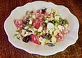 Mediterraner Nudelsalat