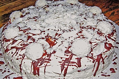 Coconut Layered Chocolate Cake