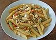 Rigatoni mit Feta und gr&uuml;nen Bohnen