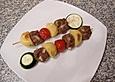 Kartoffel-Hack-Spie&szlig;e mit Kr&auml;uterdip