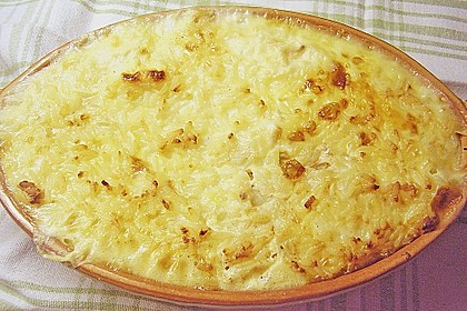 Reisauflauf mit Äpfeln 9