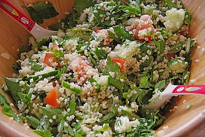 Scharfer Petersilien - Minze - Salat 2