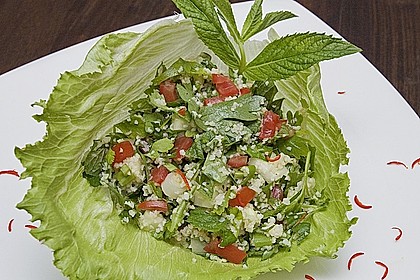 Scharfer Petersilien - Minze - Salat