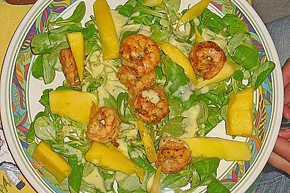 Garnelen - Mango Salat 1