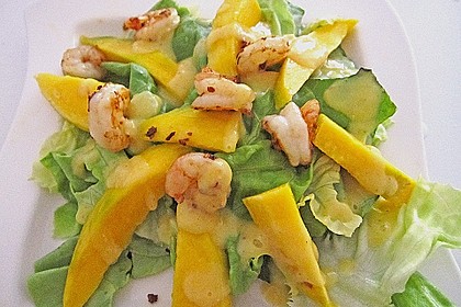 Garnelen - Mango Salat 2