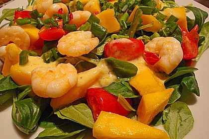 Garnelen - Mango Salat 4