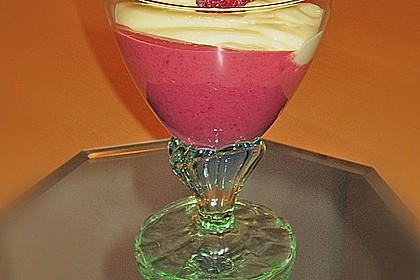 Joghurt - Vanillepudding Traum mit Fr&uuml;chten
