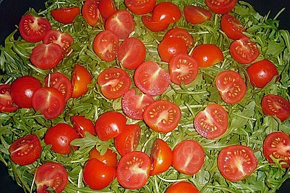 Tagliata di manzo con pomodoro e rucola 1