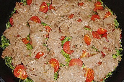 Tagliata di manzo con pomodoro e rucola 2