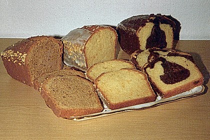 Rührkuchen - Palette (Haselnuss-Krokant) 1