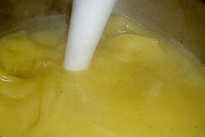 S&uuml;&szlig;kartoffel - Apfel - Suppe mit Curry