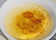 Crema Catalana mit karamellisierten Pfirsichen