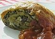Spinatstrudel mit Bulgur und Schafsk&auml;se
