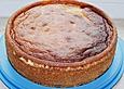 Birnenkuchen mit Sekt