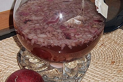 Roter Zwiebeltee