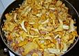 Sp&auml;tzlegratin mit Pfifferlingen