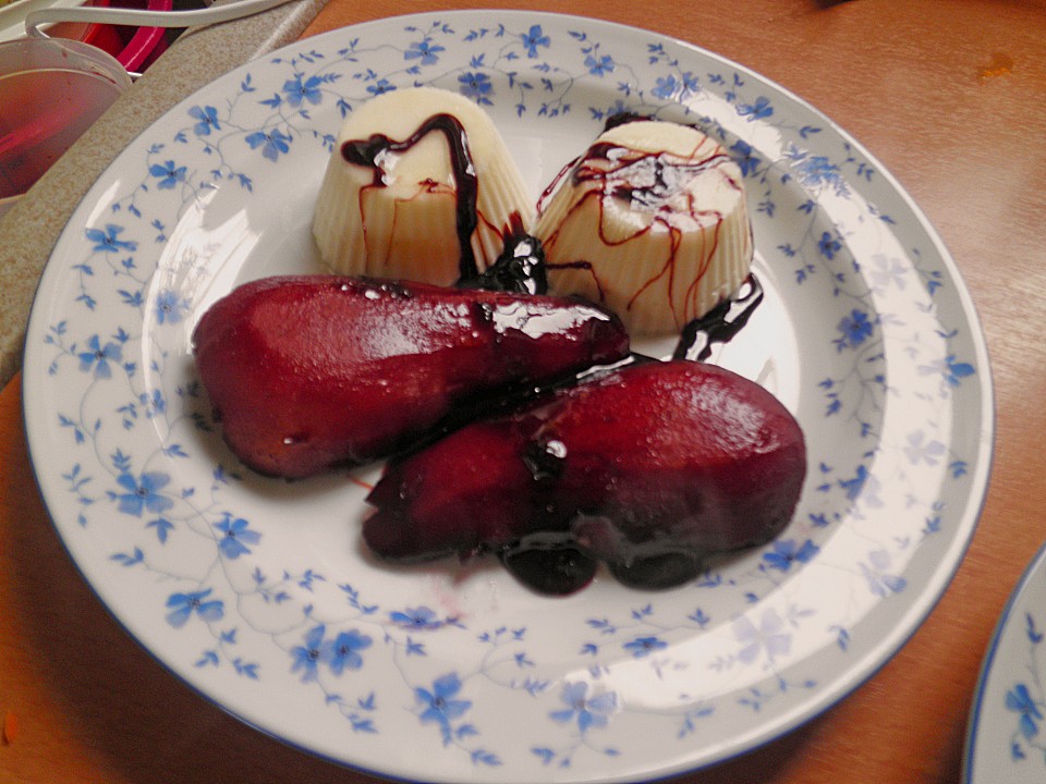 Birnen in rotwein rezept – Günstige Küche Mit E Geräten