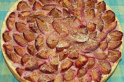Zwetschgenkuchen mit Rahmguss 1