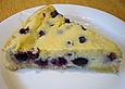 Heidelbeerkuchen mit Grie&szlig;guss