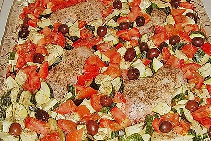 H&auml;hnchen vom Blech 1