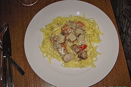 Schweinefilet in Gorgonzolasauce 2