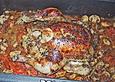 H&auml;hnchen gekr&auml;utert aus dem Ofen
