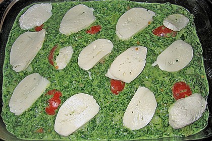 Gnocchiauflauf mit Spinat und Cherrytomaten 20