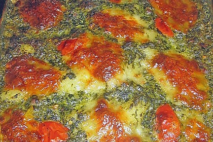 Gnocchiauflauf mit Spinat und Cherrytomaten 22