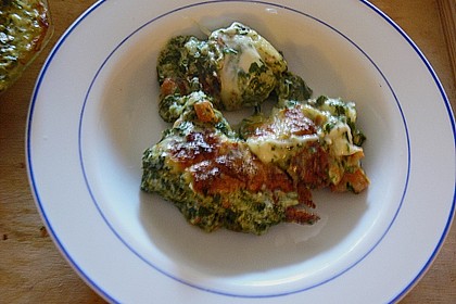 Gnocchiauflauf mit Spinat und Cherrytomaten 36