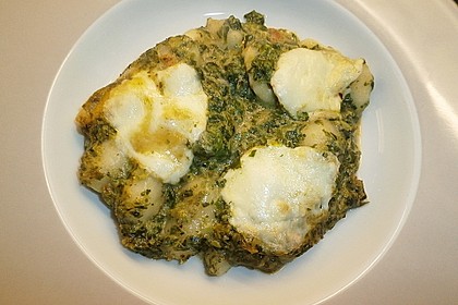 Gnocchiauflauf mit Spinat und Cherrytomaten 11