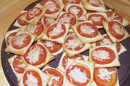 Blätterteig - Tomaten - Quadrate 201