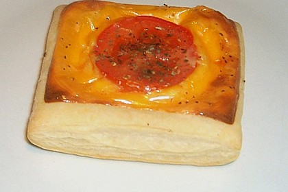 Blätterteig - Tomaten - Quadrate 219
