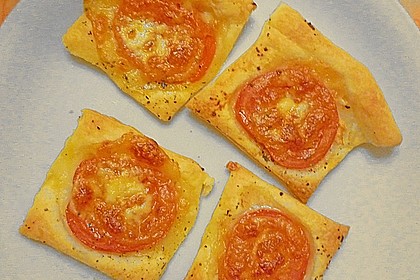 Blätterteig - Tomaten - Quadrate 192