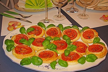 Blätterteig - Tomaten - Quadrate 31