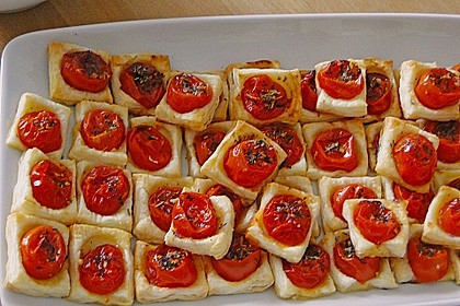 Blätterteig - Tomaten - Quadrate 161
