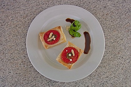 Blätterteig - Tomaten - Quadrate 168