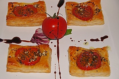 Blätterteig - Tomaten - Quadrate 99