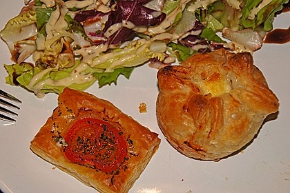 Blätterteig - Tomaten - Quadrate 126