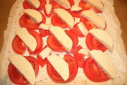 Blätterteig - Tomaten - Quadrate 214