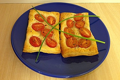 Blätterteig - Tomaten - Quadrate 198