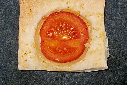 Blätterteig - Tomaten - Quadrate 186