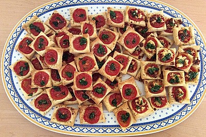 Blätterteig - Tomaten - Quadrate 27