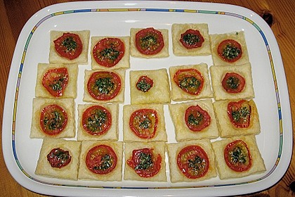Blätterteig - Tomaten - Quadrate 181