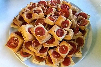 Blätterteig - Tomaten - Quadrate 155